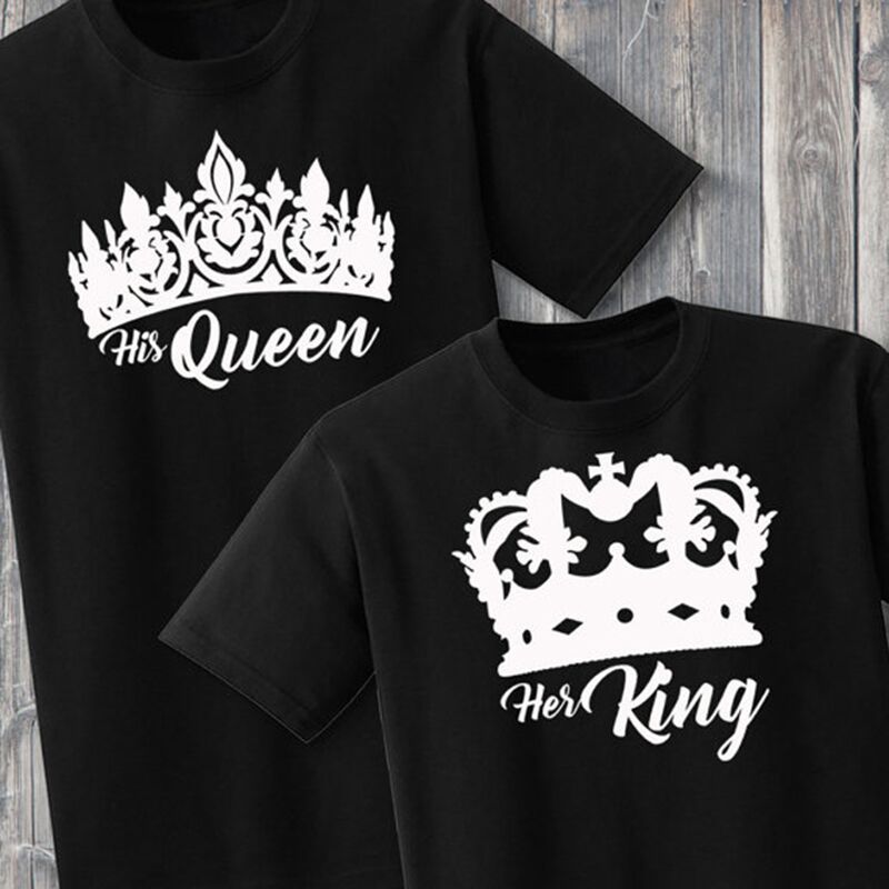 his queen her king t shirts