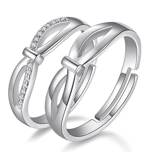 Bague Couple Infinité