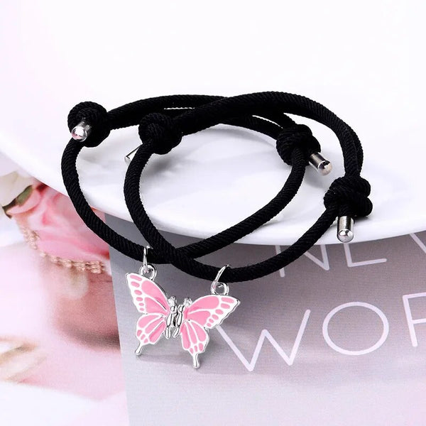 Bracelet Papillons pour Couple