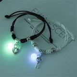 Bracelet Couple Fluo Coeur