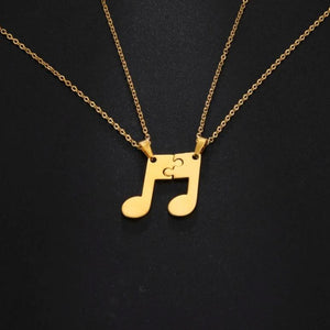 Collier Couple Musical