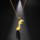 Collier Couple Musical