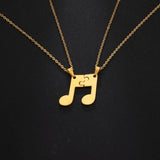 Collier Couple Musical