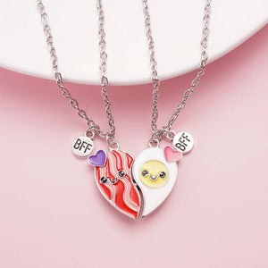 Collier Meilleure Amie Smiley