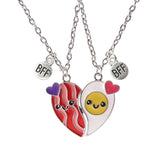 Collier Meilleure Amie Smiley