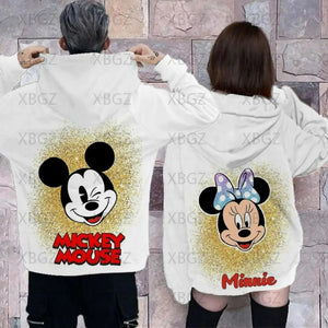 Sweat Couple Mickey Minnie Mouse