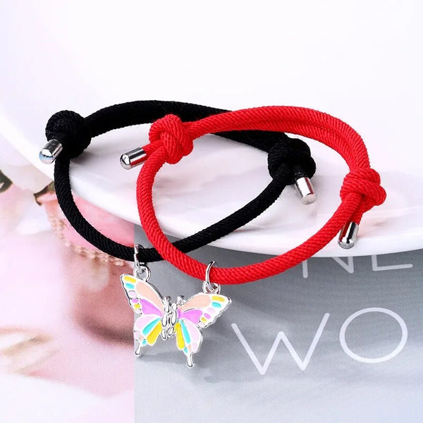 Bracelet Papillons pour Couple