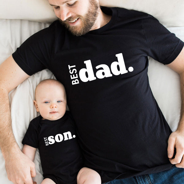 T Shirt Père Fils Best Dad