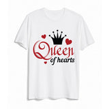 T Shirt Couple King et Queen Coeur