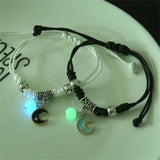 Bracelet Couple Fluo en Lune