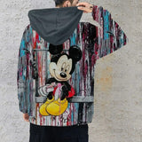 Sweat Couple Disney Mickey Abstrait