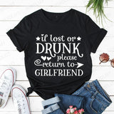 T Shirt Couple Humour Girlfriend