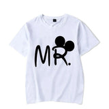 T Shirt Couple Mr Mrs Mickey