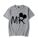 T Shirt Couple Mr Mrs Mickey