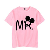 T Shirt Couple Mr Mrs Mickey