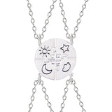 Collier Quatre Meilleures Amies