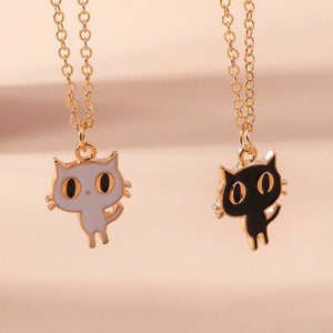 Collier Meilleure Amie Chatons