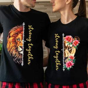 T Shirt Couple Lion