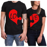 T Shirt pour Couple LO VE