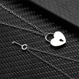 Collier Couple Cadenas Coeur