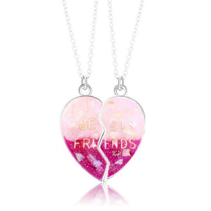 Collier Meilleures Amies Rose