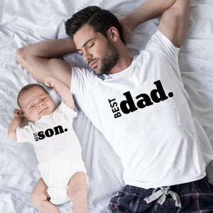 T Shirt Père Fils Best Dad