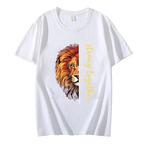 T Shirt Couple Lion