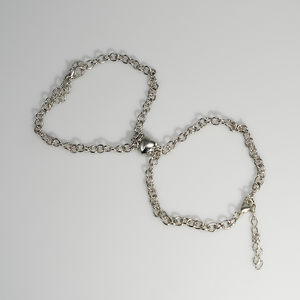 Bracelet Couple Coeur Magnétique