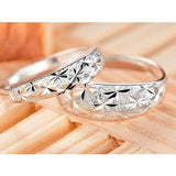 Bague Couple Argent Ajustable