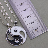 Collier d'Amitié Pour 2 Yin et Yang Style 7