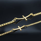 Bracelet Couple Croix Chrétienne - MatchingMood