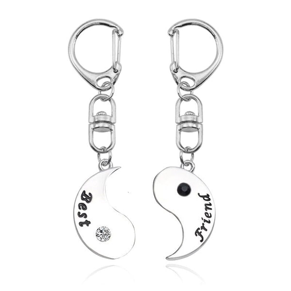 Porte Clé Amitié Ying Yang