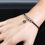 Bracelet Couple Cadenas Coeur Clef - Clé du Cadenas - MatchingMood