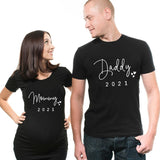 T Shirt Maman Papa pour Couple - MatchingMood