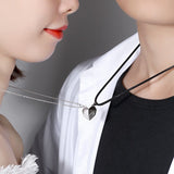 Collier Couple Coeur Aimanté - MatchingMood