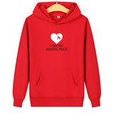 Sweat Couple Grand Amour Femme Rouge