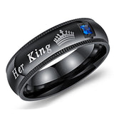 Bague Couple King Queen Homme