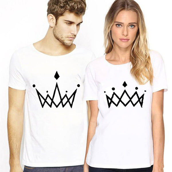 Tee Shirt Couple Couronne