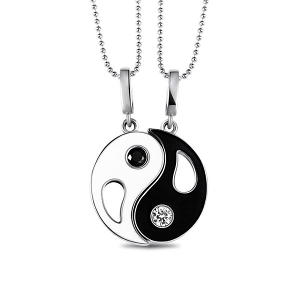 Collier Yin et Yang 