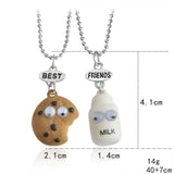 Collier d'Amitié Cookie et Lait