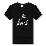 T Shirt Meilleure Amie EVJF - The Bride Noir - MatchingMood