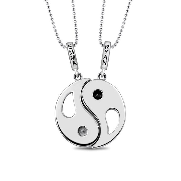 Collier Yin et Yang 