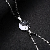 Collier d'Amitié Pour 2 Yin et Yang Style 9