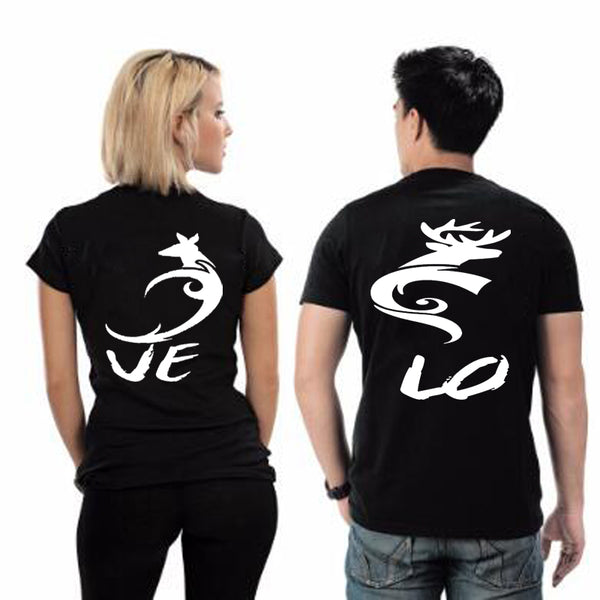 Tee Shirt Couple Love - MatchingMood