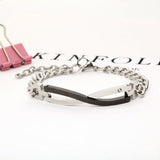 Bracelet Couple Duo Amoureux Noir - MatchingMood