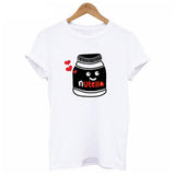 Tee Shirt Couple Nutella