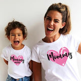 T Shirt Mommy Mini pour Duo Mere Fille