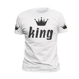 Tee-Shirt King Queen Couple - Homme