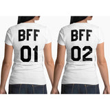 T Shirt Meilleure Amie BFF - MatchingMood
