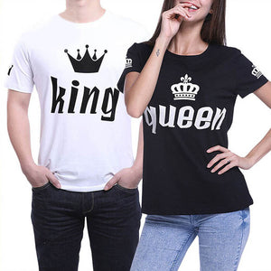 Tee-Shirt King Queen Couple